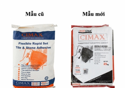 Thông báo thay đổi mẫu bao bì keo CIMAX 